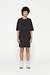 10Days Black soft active tee dress