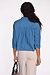 Xirena Blauw Blouse Boxy Kort Katoen