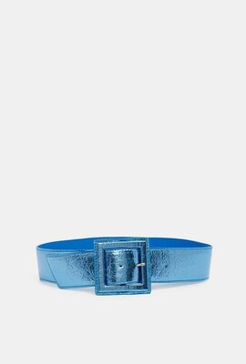 Essentiel Antwerp Blauwe Metallic  Riem