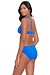 Lauren Ralph Lauren Royal blue Beach Club Solids Bikini Slip