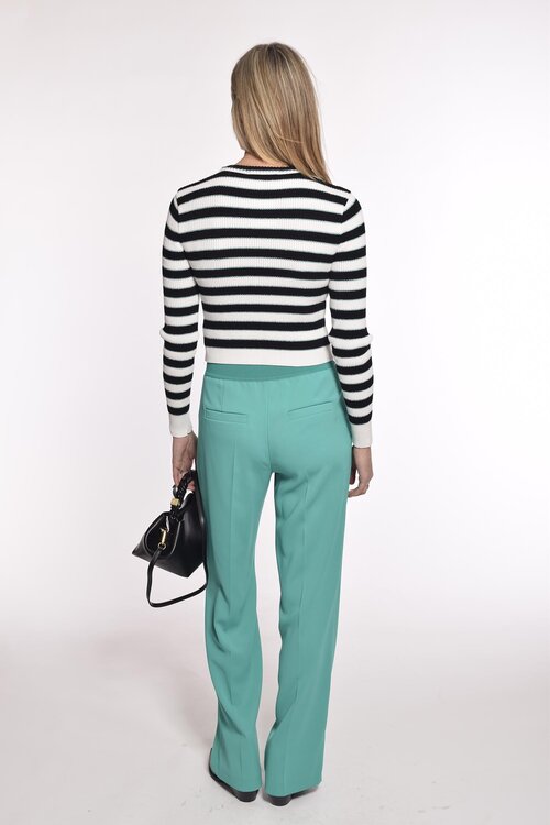 Marc Cain Zwart / wit Trui