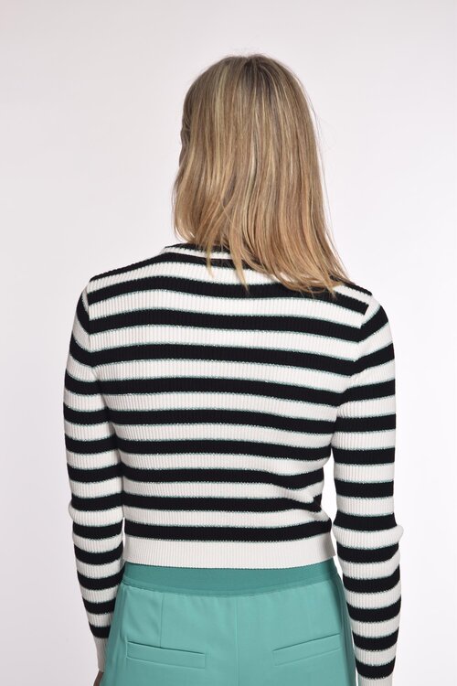 Marc Cain Zwart / wit Trui