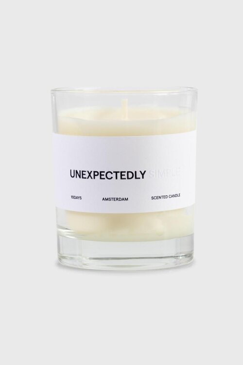 10Days Unexpectedly scented candle