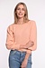 Absolut Cashmere Peach Aina Pof Mouw Reversable