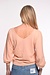 Absolut Cashmere Peach Aina Pof Mouw Reversable