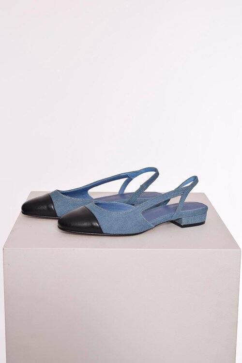 Toral Shoes Denim Ballerina