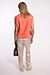 Absolut Cashmere Melon Irena Brushed Cashmere Gilet