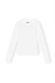 Ganni White Lange mouw Shirt