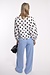 Essentiel Antwerp Witte Blouse polka