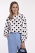 Essentiel Antwerp Witte Blouse polka