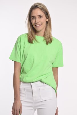 American Vintage Groen T-shirt fluo