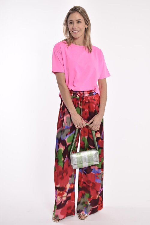 American Vintage Roze T-shirt fluo