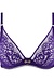 Aubade Violet Illusion Fauve Triangle BH