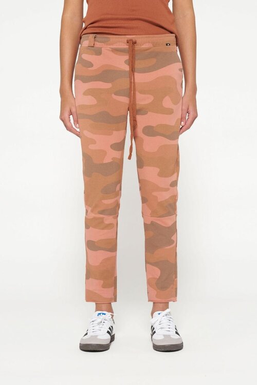 10Days saddle brown cropped jogger camo