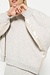 10Days White Grey balloon sleeve knit sweater