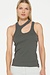 10Days Oil cut out tank top rib