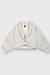 10Days White Grey fleece icon jacket