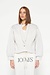 10Days White Grey fleece icon jacket