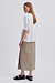 Second Female Taupe Seema Skirt