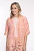 Forte_Forte Roze Zijde Blouse Korte Mouw