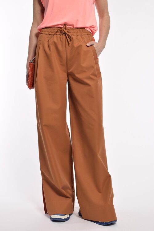 Essentiel Antwerp Bronze Wide Leg Pantalon