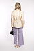 Forte_Forte Ivory Zijde Blazer met Ceintuur