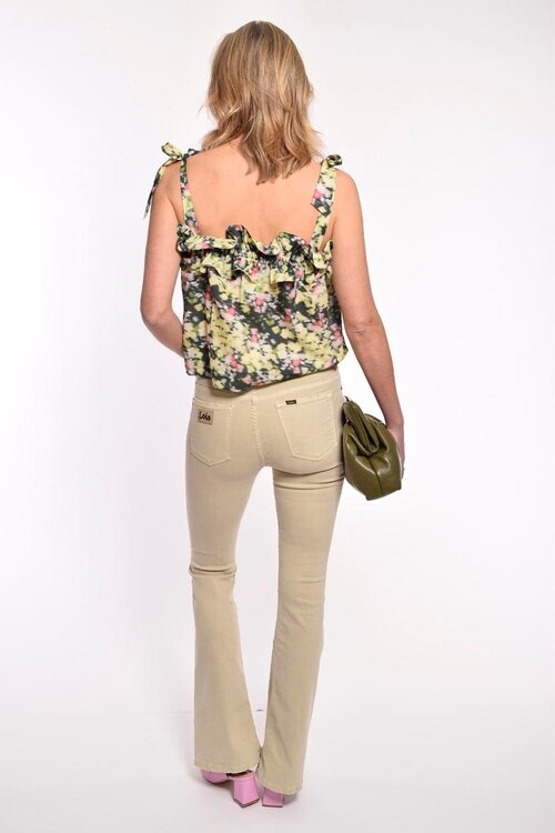 Hofmann Copenhagen Groen Print Top