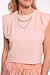 Forte_Forte Roze Cropped Top