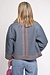 Ba&sh Blauwe Kimono Vest