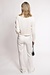 Zadig & Voltaire Witte Pistol Linnen Pantalon