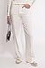 Zadig & Voltaire Witte Pistol Linnen Pantalon