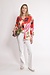 Essentiel Antwerp Off White Print Blouse