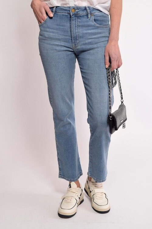 Lois Jeans Denim Straight Cropped Jeans