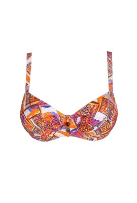 Prima Donna Orange Navalato Bikini Top