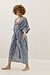 Louise Misha Blauw Chill Kimono