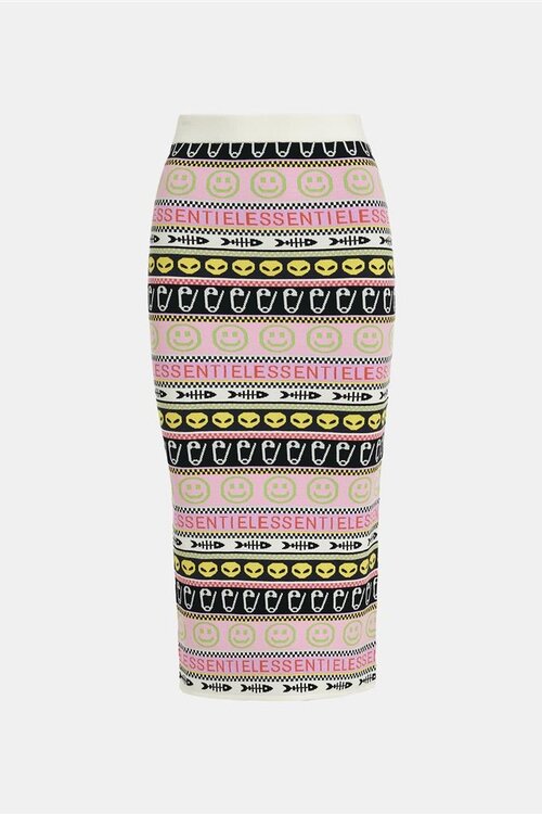 Essentiel Antwerp Off White Gebreide Rok