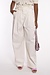 Essentiel Antwerp Off White Wide Leg Pantalon