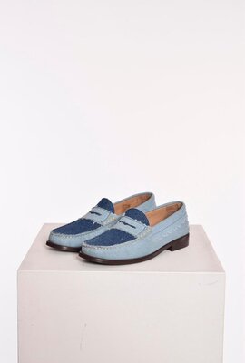 Toral Shoes Denim Moccasin