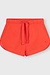 10Days Poppy red bar shorts