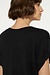 10Days Black v-neck tee linen cotton