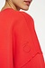 10Days Poppy red LA fleece sweater