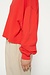 10Days Poppy red cropped boat neck sweater