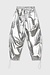 10Days Silver proud pants foil