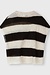 10Days safari/black tee thin knit stripes