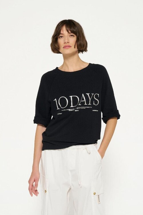 10Days Black beach sweater 10DAYS