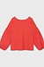 10Days Poppy red balloon sleeve blouse