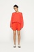 10Days Poppy red balloon sleeve blouse