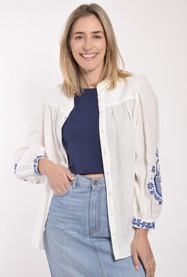 Max Mara Weekend Witte Blouse