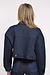 Rotate Medium blue denim Stretch Cropped Jacket