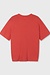 10Days Poppy red v-neck tee linen cotton